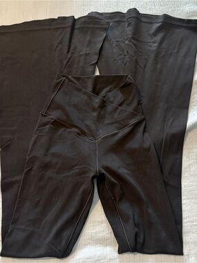 Aerie Crossover super flare leggings